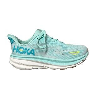 Hoka One One Clifton 9 Women's Running Shoes Green Size 7B